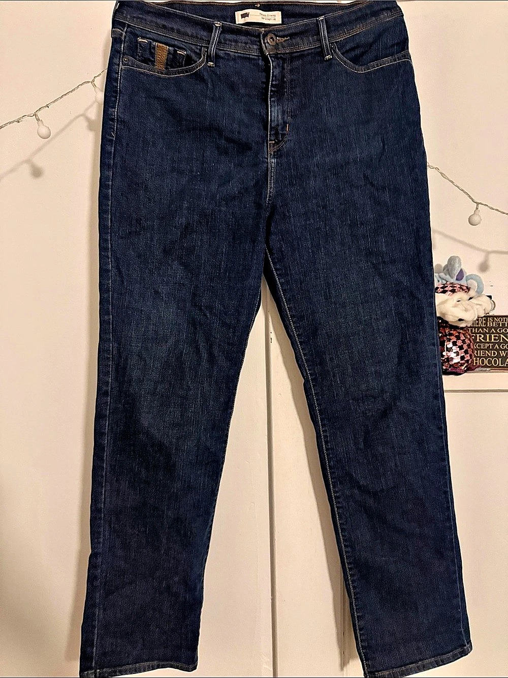 Levi’s  Perfectly Slimming Straight Leg Straight Leg Jeans in Blue